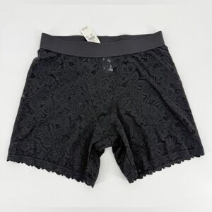 Aerie Black Lace Boxer Shorts